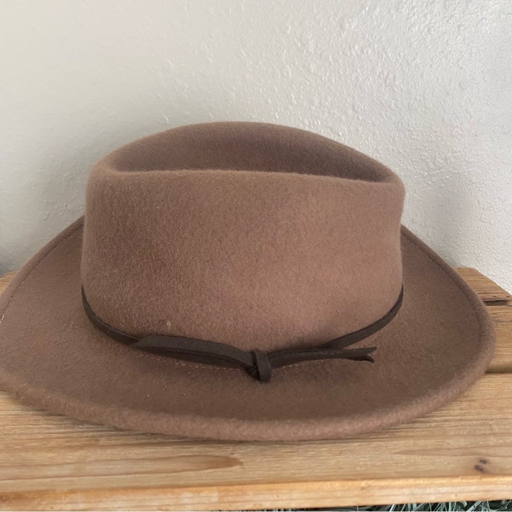 Nine West Wool Hat Tan OS